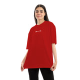 Raye2 Unisex Oversized SS T-Shirt - Red