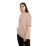 Basic Unisex Oversized SS T-Shirt - Beige