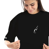 King Unisex Oversized SS T-Shirt - Black