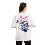 Matkaidnesh Unisex Oversized SS T-Shirt - White