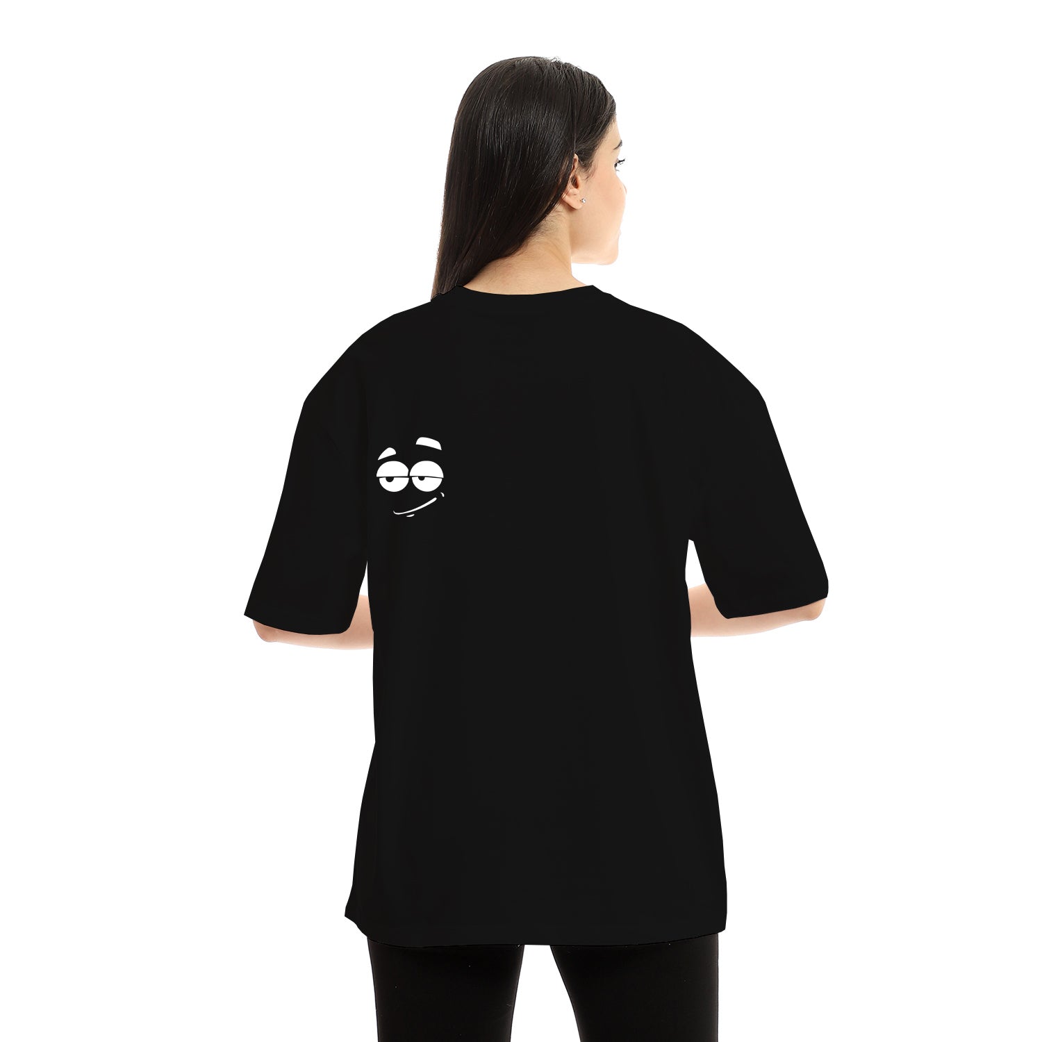 Tmam Unisex Oversized SS T-Shirt - Black