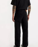 Straight Unisex Denim Pant - Black