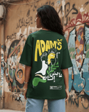 Adams Women Oversized SS T-Shirt - Green