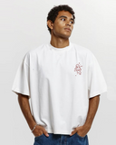 Ele Ekhtasho Mato Men Oversized SS T-Shirt - Off White