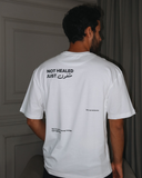 Not Healed Men Oversized SS T-Shirt - Off White