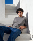 Om El Donia Men Oversized SS T-Shirt - Grey