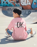 Successfully Boys Oversized SS T-Shirt - Pink