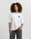 AL Ahram Women Oversized SS T-Shirt - Off White
