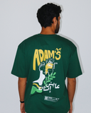 Adams Men Oversized SS T-Shirt - Green
