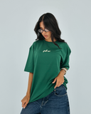 Adams Women Oversized SS T-Shirt - Green