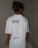 Not Healed Women Oversized SS T-Shirt - Off White