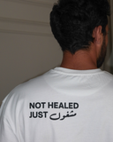 Not Healed Men Oversized SS T-Shirt - Off White