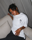Not Healed Women Oversized SS T-Shirt - Off White