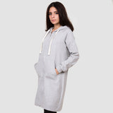 Womens Long Zip-Up Hoodie - NAS Trends