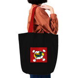 Kaf Women Curved Tote Bag - Multicolor -One Size