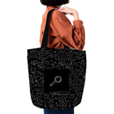 Nerd Women Curved Tote Bag - Multicolor -One Size