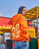 Forever Cozy Unisex Oversized Hoodie - Orange