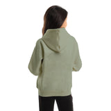 E7lam Kids Oversized Hoodie-Olive