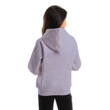 I feel Great Kids Oversized Hoodie-Lila