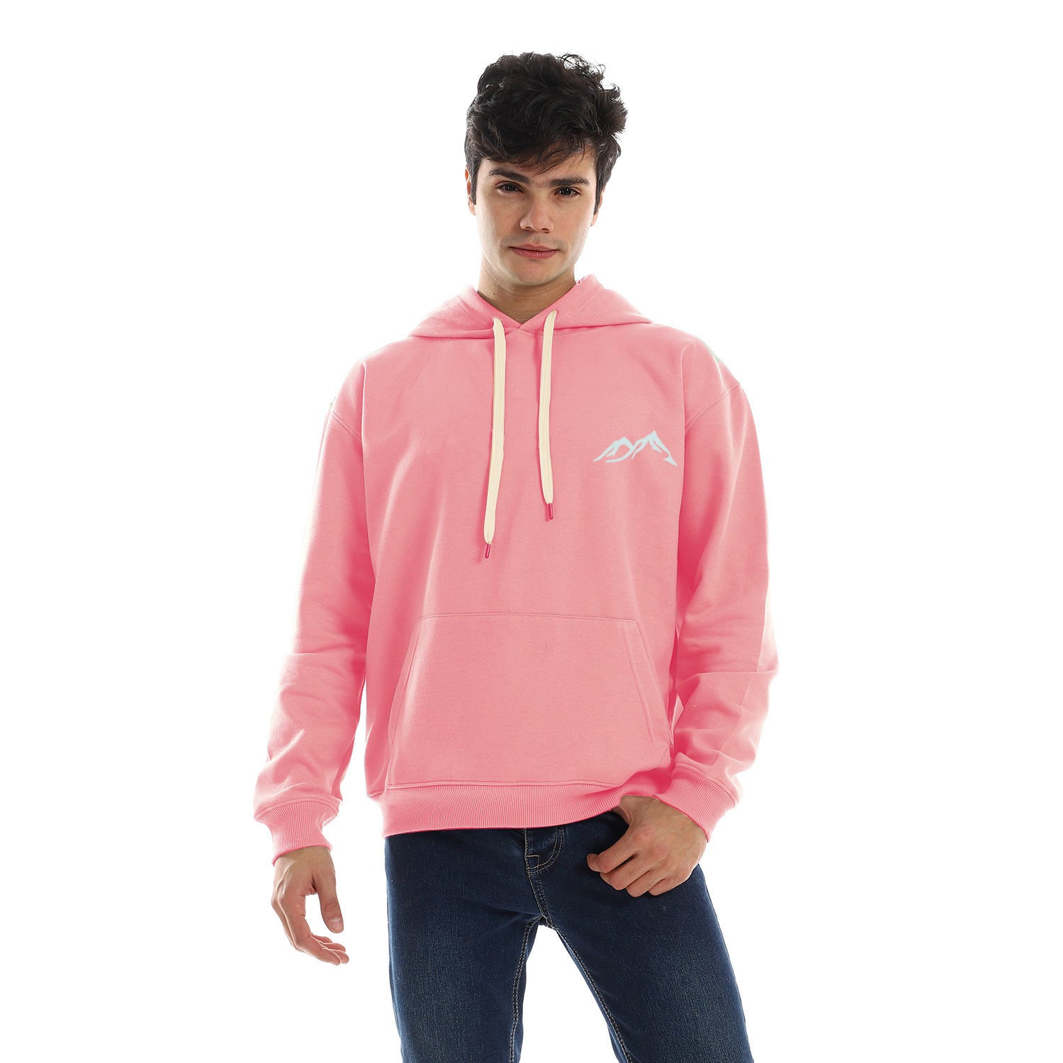 Cold Mountain Unisex Oversized Hoodie - Rose