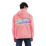 Cold Mountain Unisex Oversized Hoodie - Rose