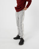Light Grey Sweatpants with Stripe