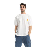 DT Sun Unisex Oversized SS T-shirt - White