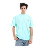 Party In Mind Unisex Oversized SS T-Shirt - Sky Blue