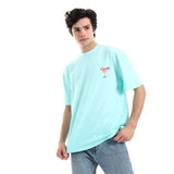 Party In Mind Unisex Oversized SS T-Shirt - Sky Blue