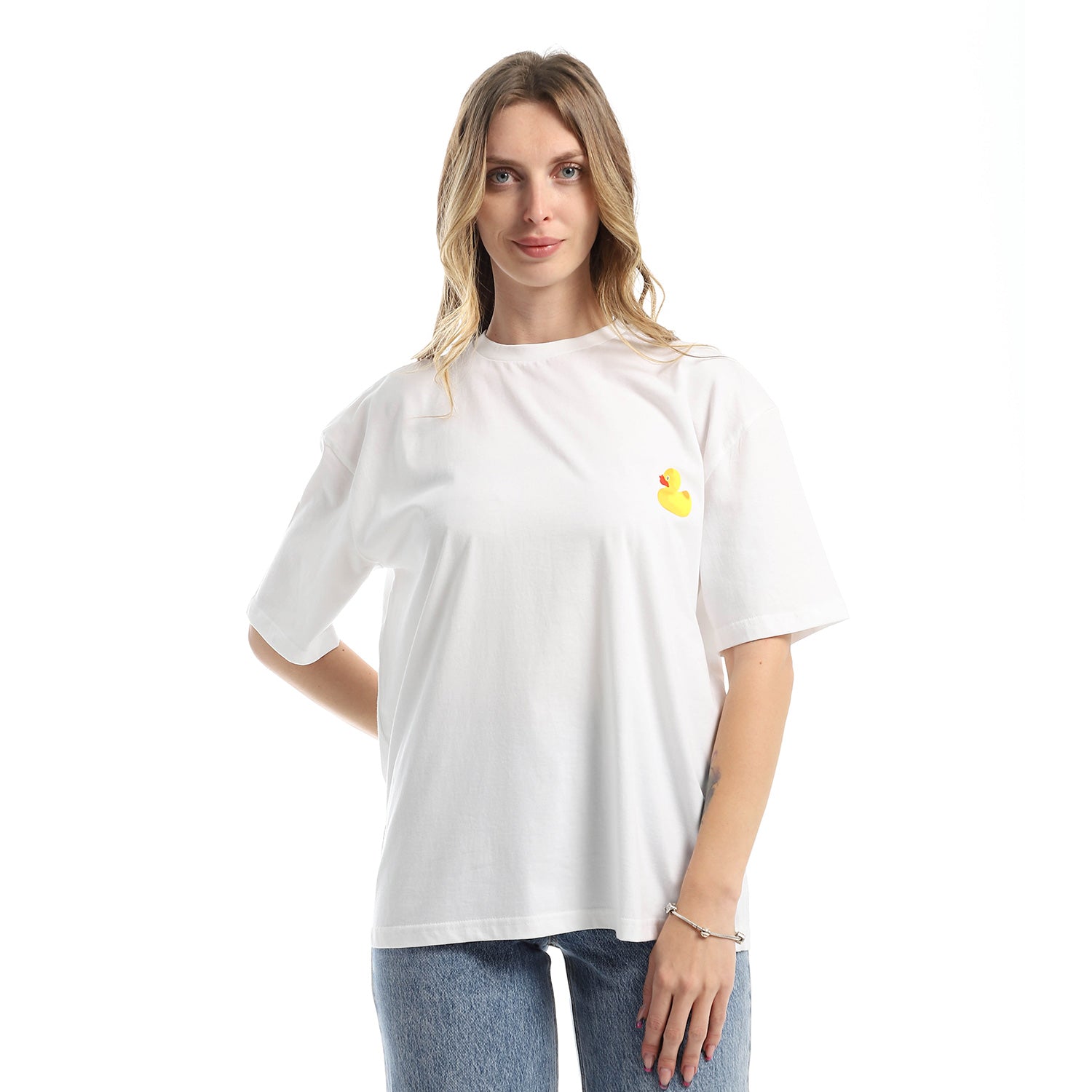 DT Sun Unisex Oversized SS T-shirt - White