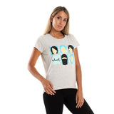 Insana Women SS T-shirt - Light Grey