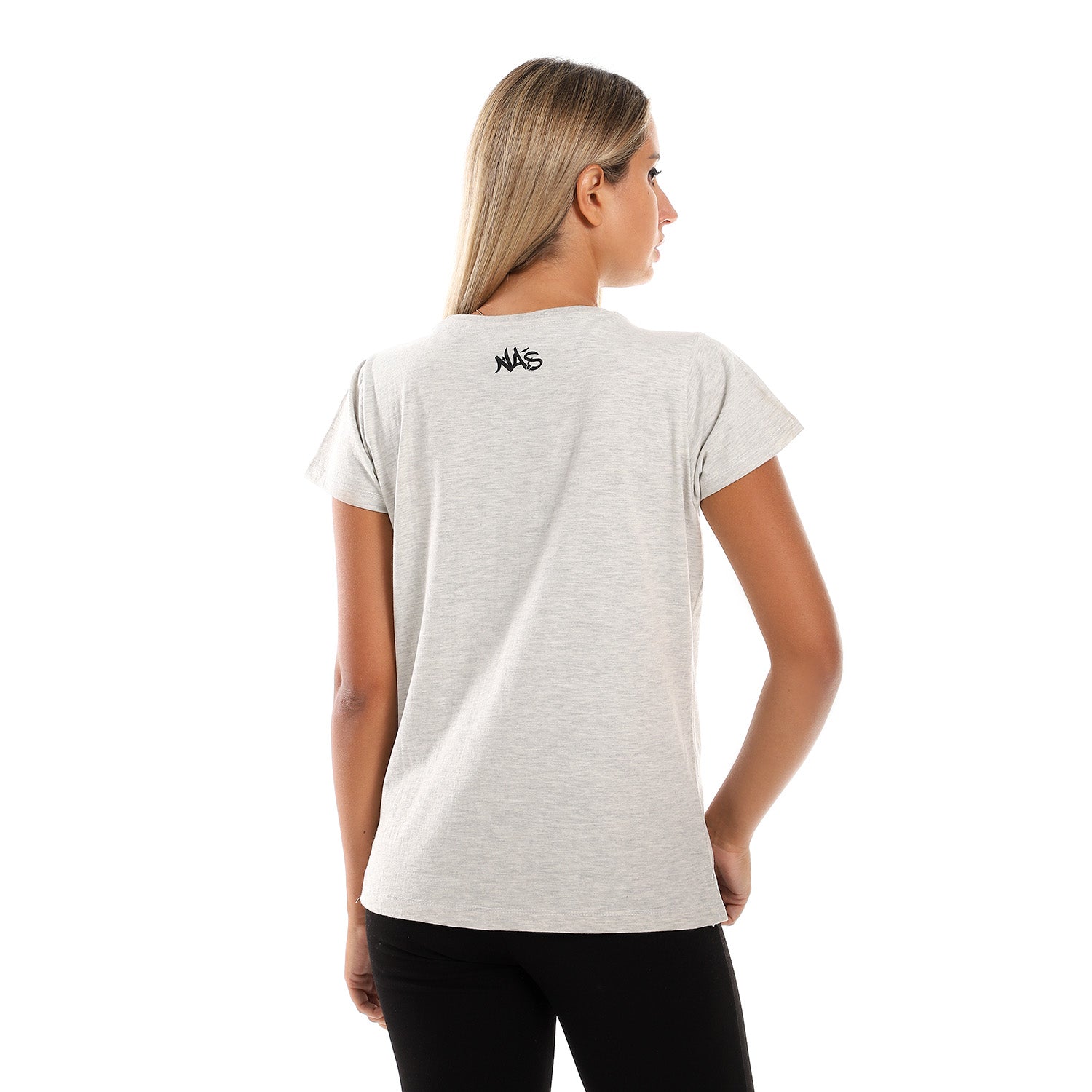 Insana Women SS T-shirt - Light Grey