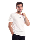 Fighter(ribbon)-SS T-Shirt-Unisex- White