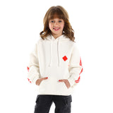 Tough Love Kids Oversized Hoodie - Off White
