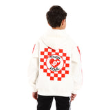 Tough Love Kids Oversized Hoodie - Off White