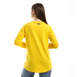 Retro Women LS T-Shirt - yellow