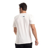 Fighter(ribbon)-SS T-Shirt-Unisex- White