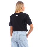 Kol El Nas Boggy V-Neck T-Shirt - Black