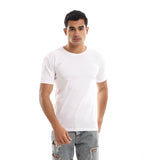 Basic Round Neck T-shirt - White