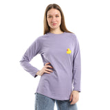 DT sun Women LS T-Shirt - Lila