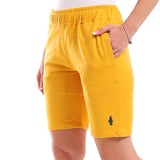 Icon Short-Mustard
