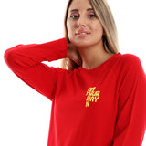 Own Way Women LS T-Shirt - Red