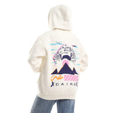 ابو الهول - هودي اوفر سايز للجنسين - اوف وايت