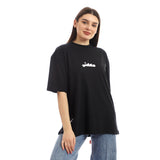 Ma3lesh Unisex Oversized T-Shirt - Black