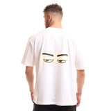 Ma3lesh Unisex Oversized T-Shirt - White
