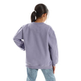 Gai Aharag Kids Oversized Crew-neck Sweatshirt-Lila