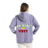 Wifi Unisex Oversized Hoodie-Lila