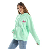 90'S Unisex Oversized Hoodie-mint Green