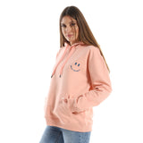 Contagious Unisex Oversized Hoodie-Rose