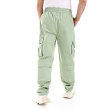 Basic Unisex Cargo Pants - Mint Green